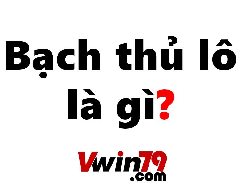 Tìm hiểu Bạch thủ lô Vwin