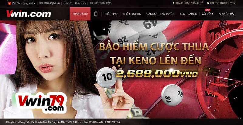 Đặt cược Keno Vwin là gì?