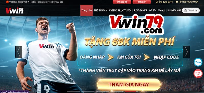 Kèo cá cược bóng đá Vwin